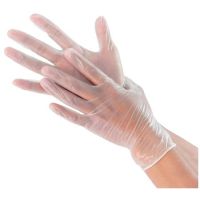 Перчатки виниловые, р-р XL, неопудрен., прозр., 50 пар/упак 10 упак/кор КИТАЙ
