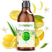 Гель для душа "Synergetic" Сицилийский лимон и ветивер, флип-топ, 380 мл 12 шт/кор РОССИЯ 400020