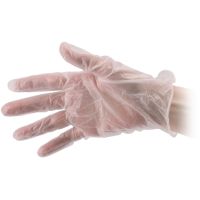 Перчатки виниловые, р-р L, неопудрен., прозр., 50 пар/упак 10 упак/кор КИТАЙ CTPVNL1000