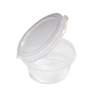 Соусник 80 мл, круглый, прозрачный