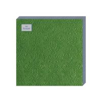 Салфетки 330х330 мм 3-сл., диз. "Летняя трава Барокко", зел., бум., 16 шт/упак "Bouquet" 12 упак/кор РОССИЯ 57234