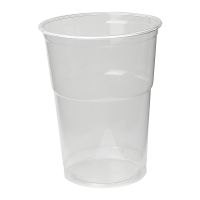 Одноразовый стакан для холодного, 0,9(0.4+0.5)л, d 95мм, прозрачный, шейкер, ПЭТ