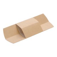 Подложка с кольцом для шаурмы и роллов 230х91 мм, крафт, карт., 1000 шт/кор "ЭкоЛайн" 1 000 шт/упак РОССИЯ