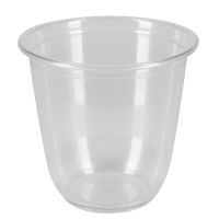 Контейнер 350 мл 1-секц. d94,8хh90 мм, без крышки, прозр., ПЭТ, 50 шт/упак "ПолиЭр" 1 000 шт/кор РОССИЯ СпК-95-350 (А)