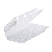 Упаковка для кондит. изделий 1450[5х290] мл 5-секц., 254х150х60 мм, неразъем.крышка прозр., ОПС, 240 шт/кор 240 шт/упак РОССИЯ ИП-28С5 "А"