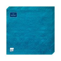 Салфетки 330х330 мм 3-сл., диз. "Морской Барокко", син., бум., 16 шт/упак "Bouquet" 12 упак/кор РОССИЯ 57229м