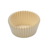 Розетка кондитерская, круглая, d 90мм, h 25мм, белая, Бумага