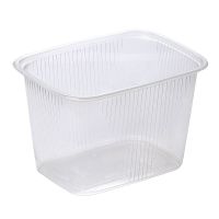 Контейнер прямоугольный 108х82х69мм, 350 мл, полупрозрачный