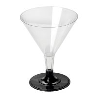 Бокал для мартини 100 мл, прозр., ПС, 6 шт/упак 240 шт/кор РОССИЯ 1008П/Ч