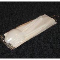 Комплект столовых приборов №5 [вил.+ нож: 165 мм, бел., ПС+ салф.+ з/ч.+ салф.вл.], 200 шт/кор "МИСТЕРИЯ" 200 шт/упак РОССИЯ 187895, 187895/