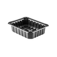 Контейнер под запайку 1700 мл, 1-секц. 227х178х60 мм, черн., ПП, 320 шт/кор 320 шт/упак РОССИЯ ПР-Л 227*178*60 черн.