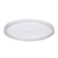 Крышка к контейнеру для пресервов [ведру] d121 мм, прозр., ПП, 500 шт/кор "Перинт" 500 шт/упак РОССИЯ крышка 121