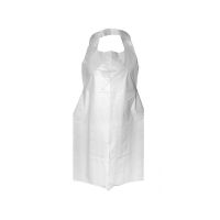 Фартук 700х1110 мм, бел., ПНД, 100 шт/упак 10 упак/кор РОССИЯ 406-380