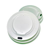 Крышка для стакана d90 мм с боковым отверстием, бел., ПС, 100 шт/упак 1 000 шт/кор РОССИЯ 44200