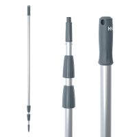 Рукоятка алюминиевая с резьбой 3-секц. 400 см, d23,5 мм, алюм.+ПП "HQ Profiline" 12 шт/кор КИТАЙ 73553