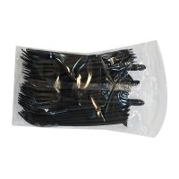 Вилка одноразовая 173,5 мм, черн., ПП, 50 шт/упак 1 000 шт/кор РОССИЯ 4032