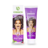 Зубная паста "Synergetic" Ягоды и мята, Для чувствительных зубов и десен, 100 г 12 шт/кор РОССИЯ 201001