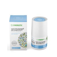 Дезодорант натуральный "Synergetic" Без запаха, ролик, 50 мл 12 шт/кор РОССИЯ 300015