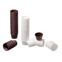 Форма для выпечки Маффин d50хh40 мм, коричн., бум., 100 шт/упак "1 Бэйк" 30 упак/кор КИТАЙ ForG MUFFIN B50*40 C