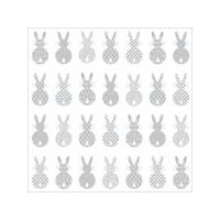 Салфетки 330х330 мм 3-сл., диз. "Кролики пасхальные", разноцв., бум., 20 шт/упак "Bouquet" 12 упак/кор РОССИЯ 25028