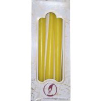 Свечи античные d22хh240 мм, без дизайна, желт., 1 шт/упак 20 упак/кор РОССИЯ 001904 / 001947