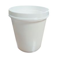 Контейнер 600 мл 1-секц. d106хh111 мм, без крышки, бел.., ПП, 240 шт/кор "Перинт" 240 шт/упак РОССИЯ ШАРМ 600/106 бел.