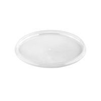 Крышка к контейнеру для пресервов [ведру] d122 мм, прозр., ПП, 75 шт/упак "Aerosnab" 900 шт/кор РОССИЯ 1218П