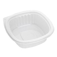 Контейнер 375 мл 1-секц. 136х136х44 мм, без крышки, прозр., ПП, 720 шт/кор "ЮМТ" РОССИЯ 136375пр