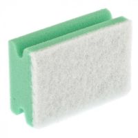 Губка поролоновая для посуды 122х86х48 мм, цвет в ассорт., 50 шт/кор РОССИЯ