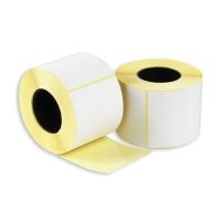 Весовая лента 58х60 мм ЭКО, непринт., бел., термобум., 370 шт/рул 60 рул/кор КИТАЙ