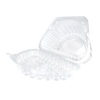 Упаковка для торта [неразъем.] полукруг 276х153х110[248х138,7х110] мм, прозр., ПС, 60 шт/кор 60 шт/упак РОССИЯ КР-52/2АВ