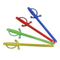 Пика 70 мм, диз. "Шпага", цвет в ассорт., ПС, 30 шт/упак 100 упак/кор РОССИЯ 2