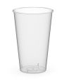 Стакан одноразовый 500 мл, прозр., глянцевый, ПП, 16 шт/упак 512 шт/кор РОССИЯ