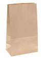 Пакет на вынос [320+200]х340 мм L без ручек, крафт, бум., 450 шт/кор 450 шт/упак РОССИЯ PD-02-80А-322034