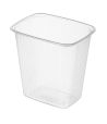 Контейнер 500 мл 1-секц. 108х82х105 мм, серия 108, без крышки, прозр., ПП, 100 шт/упак "Clarity" 1 000 шт/кор РОССИЯ 108-500