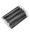 Трубочки для коктейлей 210 мм, d8 мм, черн., пласт. прямые в инд. упаковке, 500 шт/упак 10 упак/кор БЕЛАРУСЬ -