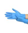 Перчатки нитриловые, р-р M, неопудрен., голуб., 50 пар/упак 10 упак/кор ТАИЛАНД