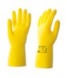 Перчатки латексные, р-р XL, желт., 1 пар/упак "HQ Profiline" 50 пар/кор МАЛАЙЗИЯ 73590