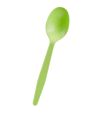 Ложка одноразовая GREEN MYSTERY 170 мм, зелёная, кукурузный крахмал, 50 штук в упаковке, 1000 штук в коробке