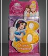 Свеча для торта h68 мм, диз. "Disney Принцесса. Цифра 8", разноцв., 1 шт/упак 20 шт/кор РОССИЯ 1173